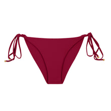 Laad de afbeelding in de Gallery-viewer, Product Front: Rio De Sol Bottom Bottom Touch-Carmim Cheeky-Tie