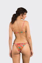 Laad de afbeelding in de Gallery-viewer, Model Back: Rio De Sol Top Top Tropics Balconet-Tie