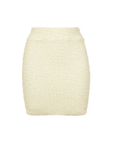 Laad de afbeelding in de Gallery-viewer, Product Front: Rio De Sol Beach Skirt Brisa-Offwhite Rubi Skirt