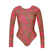 Laad de afbeelding in de Gallery-viewer, Product Front: Wednesday In Hawaii By Rio De Sol One-Piece Pua-Coco-Guava Surf