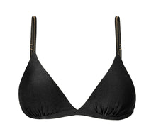 Laad de afbeelding in de Gallery-viewer, Product Front: Rio De Sol Top Top Shimmer-Black Tri-Fixo