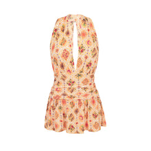 Laad de afbeelding in de Gallery-viewer, Product Front: Rio De Sol Mini Dress Mosaico Low Cut Dress