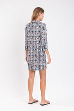 Laad de afbeelding in de Gallery-viewer, Image 10: Rio De Sol Shirtdress Ikat Chemise
