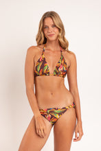 Laad de afbeelding in de Gallery-viewer, Model Front: Rio De Sol Top Top Fiore Mel
