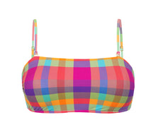 Laad de afbeelding in de Gallery-viewer, Product Front: Rio De Sol Top Top Tulip-Garden Bandeau-Reto