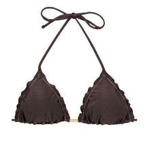 Laad de afbeelding in de Gallery-viewer, Product Front: Rio De Sol Top Top Shimmer-Coffee Frufru