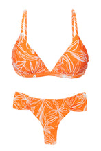 Laad de afbeelding in de Gallery-viewer, Product Front: Rio De Sol Set Set Trail-Orange Tri-Fixo Baobi-Cheeky
