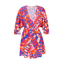 Laad de afbeelding in de Gallery-viewer, Product Front: Rio De Sol Mini Dress Funny Mini Dress