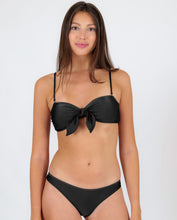 Laad de afbeelding in de Gallery-viewer, Gallery: Rio De Sol Set Set Shimmer-Black Bandeau-No Essential