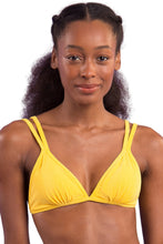 Laad de afbeelding in de Gallery-viewer, Gallery: Rio De Sol Top Top Malibu-Yellow Tri-Duo