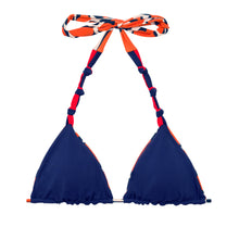 Laad de afbeelding in de Gallery-viewer, Product Back: Rio De Sol Top Top Amore-Red Tri-Rev