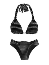 Laad de afbeelding in de Gallery-viewer, Product Front: Rio De Sol Set Set Linea-Black Mel