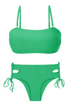 Laad de afbeelding in de Gallery-viewer, Product Front: Rio De Sol Set Set Tambourine Bandeau-Reto Madrid