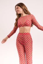 Laad de afbeelding in de Gallery-viewer, Image 06: Rio De Sol Beach Top Floral-Scales Top Harper