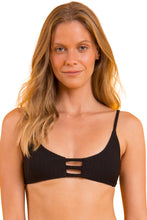 Laad de afbeelding in de Gallery-viewer, Gallery: Rio De Sol Top Top Bora-Black Bra-Trio