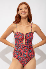 Laad de afbeelding in de Gallery-viewer, Gallery: Rio De Sol One-Piece Coral-Feline Sara-Op