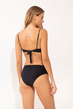 Laad de afbeelding in de Gallery-viewer, Model Back: Rio De Sol Set Set Malibu-Black Zaya Amy