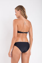 Laad de afbeelding in de Gallery-viewer, Model Back: Rio De Sol Bottom Bottom Touch-Black Essential-Comfy