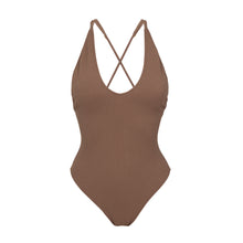 Laad de afbeelding in de Gallery-viewer, Product Front: Rio De Sol One-Piece Sand-Cappuccino Sunny
