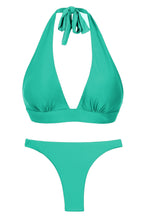 Laad de afbeelding in de Gallery-viewer, Product Front: Rio De Sol Set Set Opal Halter-Cos Leblon-Fio