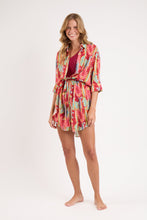 Laad de afbeelding in de Gallery-viewer, Image 07: Rio De Sol Shirtdress Sea-Bloom Chemise Gabriele