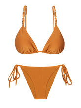 Laad de afbeelding in de Gallery-viewer, Product Front: Rio De Sol Set Set Shimmer-Nocciola Lia-Noa Lacinho