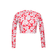 Laad de afbeelding in de Gallery-viewer, Product Front: Wednesday In Hawaii By Rio De Sol Top Top Pua-Hibiscus Reef