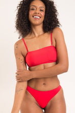 Laad de afbeelding in de Gallery-viewer, Image 08: Rio De Sol Set Set Rouge Bandeau-Reto Nice-Fio