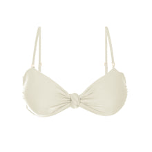 Laad de afbeelding in de Gallery-viewer, Product Front: Rio De Sol Top Top Touch-Natural Bandeau-Joy