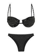 Laad de afbeelding in de Gallery-viewer, Product Front: Rio De Sol Set Set Linea-Black Zaya Leblon