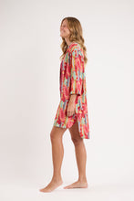 Laad de afbeelding in de Gallery-viewer, Image 05: Rio De Sol Shirtdress Sea-Bloom Chemise Gabriele