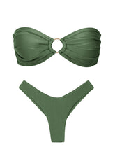 Laad de afbeelding in de Gallery-viewer, Product Front: Rio De Sol Set Set Shimmer-Croco Mavi Nara