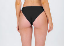 Laad de afbeelding in de Gallery-viewer, Model Back: Rio De Sol Bottom Bottom Nero Essential-Comfy