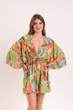 Laad de afbeelding in de Gallery-viewer, Gallery: Rio De Sol Kaftans / Cover Ups Tropical Kaftan Bel