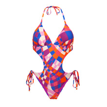 Laad de afbeelding in de Gallery-viewer, Product Front: Rio De Sol One-Piece Funny Trikini-Comfy
