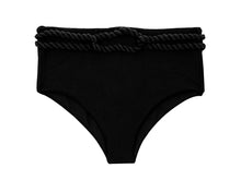 Laad de afbeelding in de Gallery-viewer, Product Front: Rio De Sol Bottom Bottom St-Tpz-Black Hotpant-High