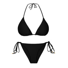 Laad de afbeelding in de Gallery-viewer, Product Front: Rio De Sol Set Set Touch-Black Tri-Inv Cheeky-Tie