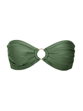Laad de afbeelding in de Gallery-viewer, Product Front: Rio De Sol Top Top Shimmer-Croco Mavi