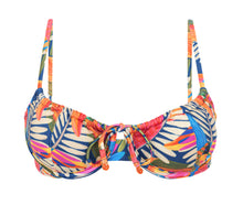 Laad de afbeelding in de Gallery-viewer, Product Front: Rio De Sol Top Top Jungle Balconet-Tie