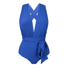 Laad de afbeelding in de Gallery-viewer, Product Front: Rio De Sol One-Piece Oceano Marina