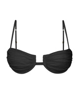 Laad de afbeelding in de Gallery-viewer, Product Front: Rio De Sol Top Top Malibu-Black Zaya
