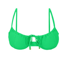Laad de afbeelding in de Gallery-viewer, Product Front: Rio De Sol Top Top Dots-Energy Balconet-Tie