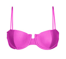 Laad de afbeelding in de Gallery-viewer, Product Front: Rio De Sol Top Top Eden-Pink Balconet
