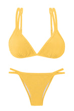 Laad de afbeelding in de Gallery-viewer, Product Front: Rio De Sol Set Set Malibu-Yellow Tri-Duo Rio-Duo