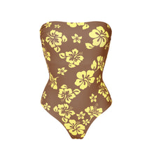 Laad de afbeelding in de Gallery-viewer, Product Front: Wednesday In Hawaii By Rio De Sol One-Piece Pua-Coco-Lilikoi Aloha
