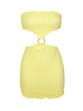 Laad de afbeelding in de Gallery-viewer, Product Front: Rio De Sol Mini Dress Drift-Butterglow Lulu Dress