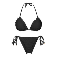 Laad de afbeelding in de Gallery-viewer, Product Front: Rio De Sol Set Set Malibu-Black Frufru Frufru