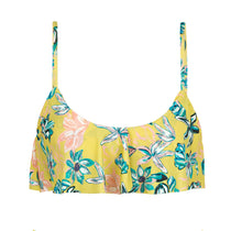 Laad de afbeelding in de Gallery-viewer, Product Front: Rio De Sol Top Top Florescer Babado