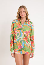 Laad de afbeelding in de Gallery-viewer, Image 06: Rio De Sol Shirtdress Tropical Shirt Greta