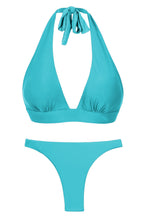Laad de afbeelding in de Gallery-viewer, Product Front: Rio De Sol Set Set Breeze Halter-Cos Leblon-Fio